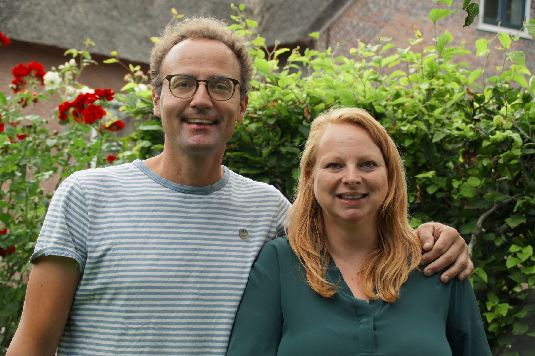Jeroen Geenen en Marieke Kraan, de eigenaren van De Wagenloods